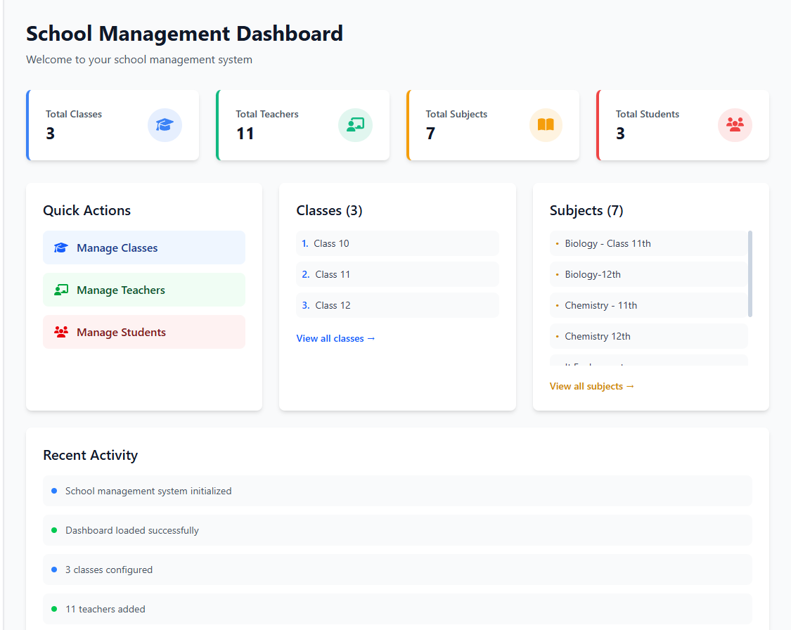 School Management System